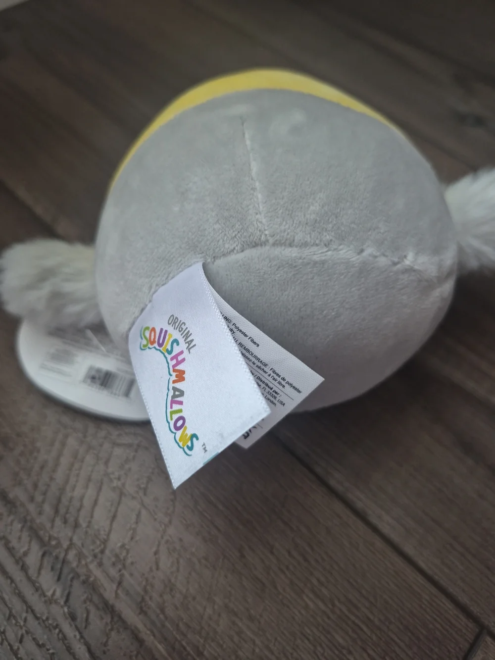 Original Squishmallows Yellow Gray Cockatiel Plush - Charlize